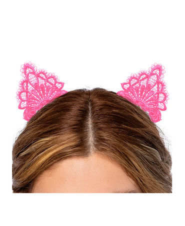 J BABE MEOW! HEADBAND PINK MHB1