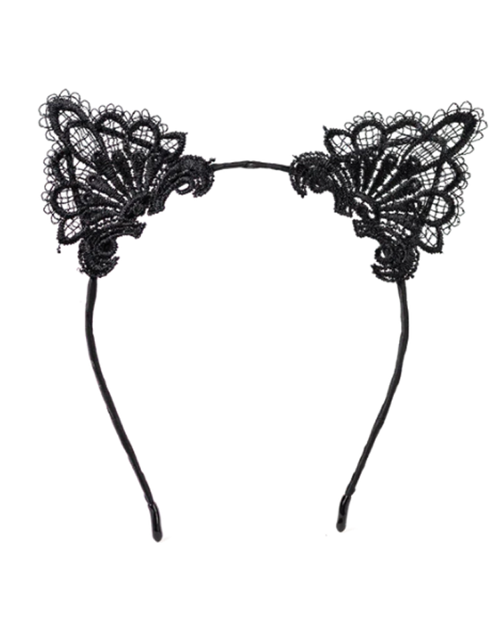 J BABE MEOW! HEADBAND BLACK MHB3