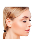 J BABE BOBBY PINS BROWN 12 PZS. MEDIUM BP10
