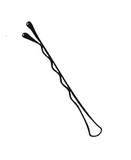 J BABE BOBBY PINS BLACK 12 PZS. REGULAR BP12