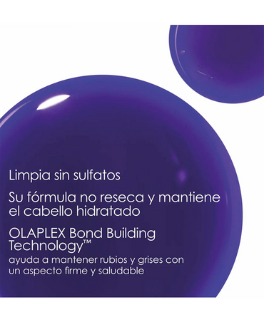 OLAPLEX NO.4P SHAMPOO MATIZADOR BLONDE ENHANCER 1000 ML.