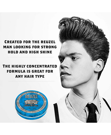 REUZEL STRONG HOLD WATER SOLUBLE BLUE 113 GRS.