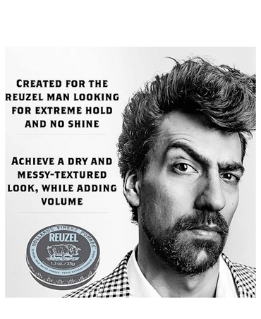 REUZEL EXTREME HOLD MATTE POMADE 113 GRS.