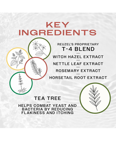 REUZEL 3 IN 1 TEA TREE SHAMPOO CONDITIONER BODY WASH 350 ML.