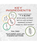 REUZEL 3 IN 1 TEA TREE SHAMPOO CONDITIONER BODY WASH 350 ML.