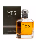 EBC YES GREAT MAN  EAU DE TOILETTE SPRAY 100 ML. INSPIRED STRONGER WITH YOU BY GIO