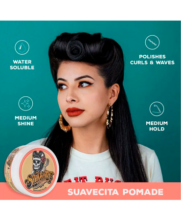 SUAVECITA POMADA MEDIUM/STRONG HOLD