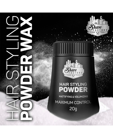 THE SHAVE FACTORY HAIR STYLING POWDER 20 GRS. MATTIFYNG
