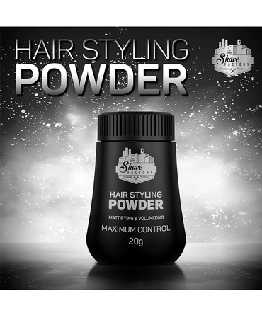 THE SHAVE FACTORY HAIR STYLING POWDER 20 GRS. MATTIFYNG
