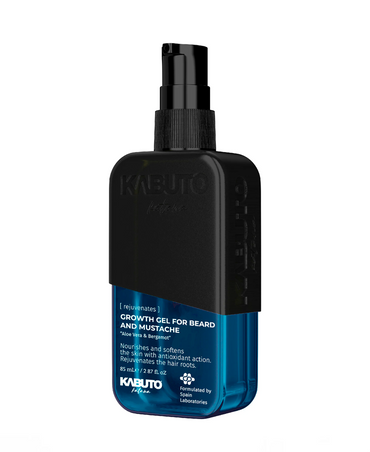 KABUTO KATANA GROWTH GEL FOR BEARD AND MUSTACHE MINOXIDIL 5% 85 ML.