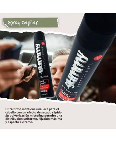 GUMMY HAIR SPRAY MAXIMUM HOLD & SHINE 400 ML.