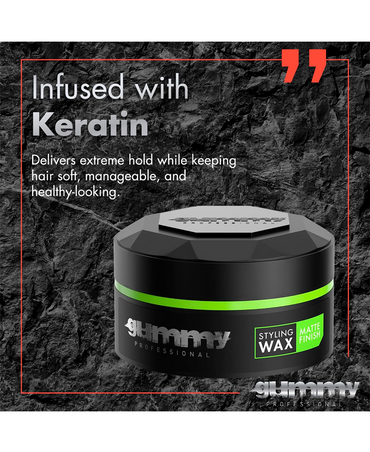 GUMMY STYLING WAX MATTE FINISH 150 ML.