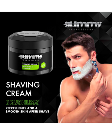 GUMMY BRUSHLESS SHAVING CREAM MENTOL 300 ML. - El Palacio De La Belleza