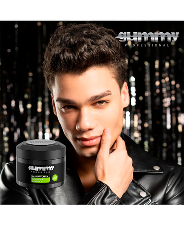 GUMMY BRUSHLESS SHAVING CREAM MENTOL 300 ML. - El Palacio De La Belleza