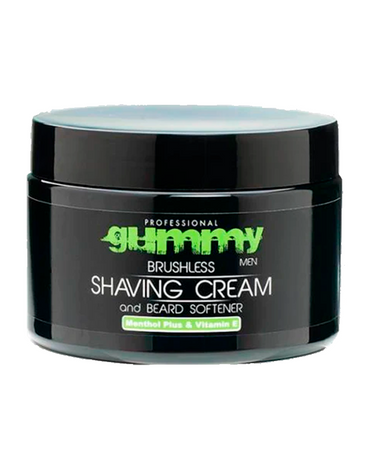 GUMMY BRUSHLESS SHAVING CREAM MENTOL 300 ML.