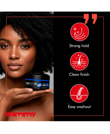 GUMMY STYLING WAX HARD FINISH 150 ML.