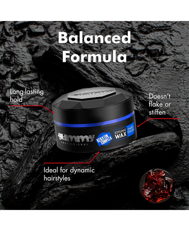 GUMMY STYLING WAX HARD FINISH 150 ML.