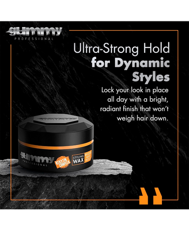 GUMMY STYLING WAX BRIGHT FINISH 150 ML.