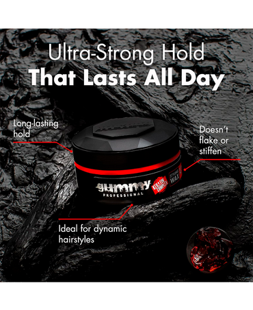 GUMMY STYLING WAX ULTRA HOLD 150 ML.