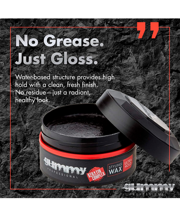 GUMMY STYLING WAX ULTRA HOLD 150 ML.