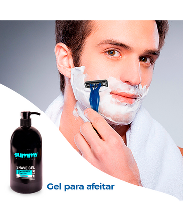 GUMMY SHAVE GEL MENTHOL 500 ML.