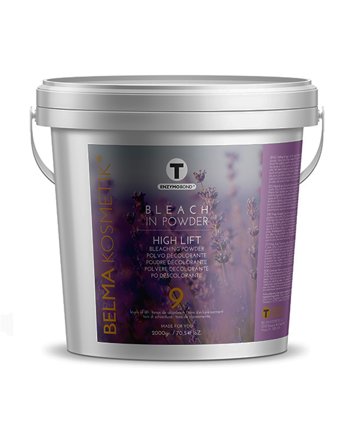 BELMAKOSMETIK BLEACH POWDER HIGHLIFT 9 NIVELES LAVANDA 2 KG