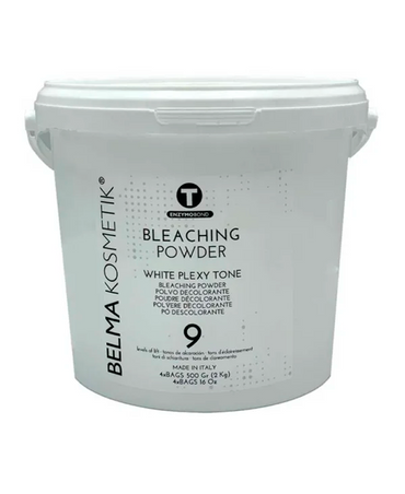 BELMAKOSMETIK BLEACHING POWDER WHITE PLEXY TONE 9 NIVELES COCO 2 KG