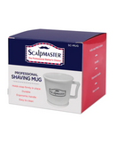 SCALPMASTER SHAVING MUG BLANCO