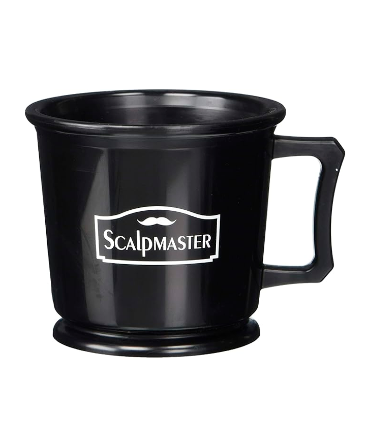 SCALPMASTER SHAVING MUG NEGRO
