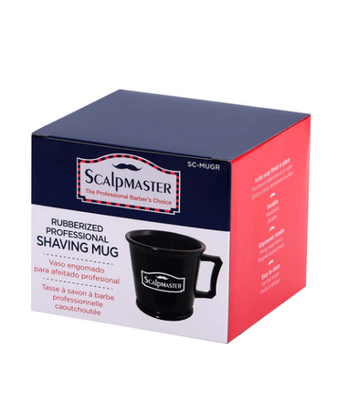 SCALPMASTER SHAVING MUG NEGRO