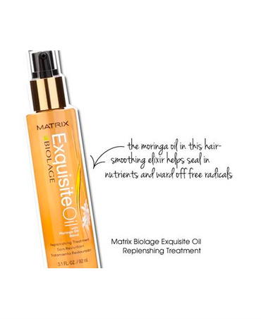 MATRIX BIOLAGE EXQUISITE OIL TRATAMIENTO FORTIFICANTE 92 ML. - El Palacio De La Belleza