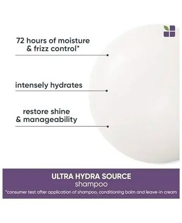 MATRIX BIOLAGE ULTRA HYDRASOURCE SHAMPOO 400 ML. - El Palacio De La Belleza