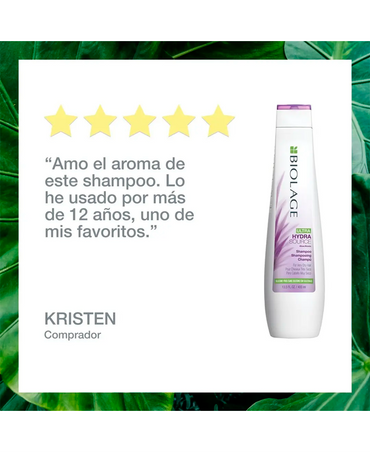 MATRIX BIOLAGE HYDRASOURCE SHAMPOO 400 ML. (D) - El Palacio De La Belleza