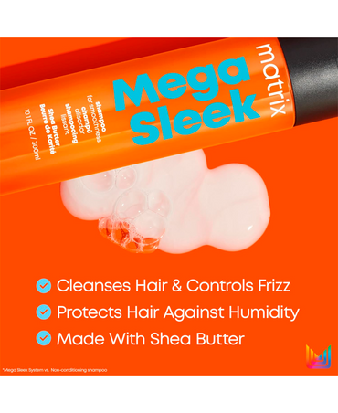 MATRIX TOTAL RESULTS MEGA SLEEK SHAMPOO 300 ML.