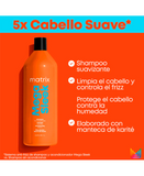 MATRIX TOTAL RESULTS MEGA SLEEK SHAMPOO 1 LT. - El Palacio De La Belleza