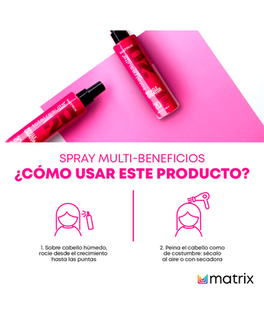 MATRIX TOTAL RESULTS MIRACLE CREATOR SPRAY LEAVE IN 20 BENEFICIOS 200 ML. - El Palacio De La Belleza