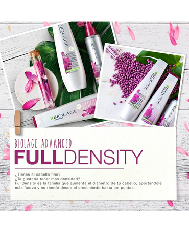 MATRIX BIOLAGE FULL DENSITY SHAMPOO 400 ML. - El Palacio De La Belleza