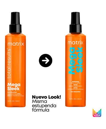 MATRIX TOTAL RESULTS MEGA SLEEK IRON SMOOTHER 250 ML. - El Palacio De La Belleza
