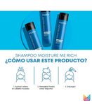 MATRIX TOTAL RESULTS MOISTURE ME RICH SHAMPOO 300 ML. - El Palacio De La Belleza