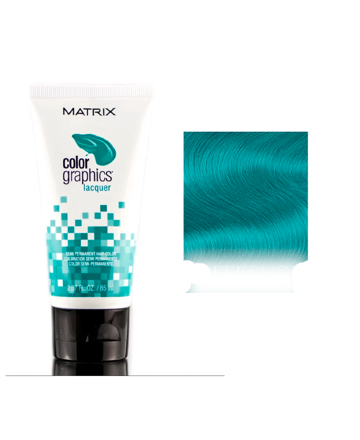 MATRIX COLOR GRAPHICS LACQUER SEMI PERMANENTE TEAL – El Palacio De La ...