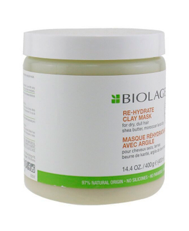 MATRIX BIOLAGE R.A.W. RE-HYDRATE CLAY MASK 400 GRS. SECO Y PASTOSO