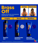 MATRIX TOTAL RESULTS BRASS OFF SHAMPOO 300 ML. - El Palacio De La Belleza