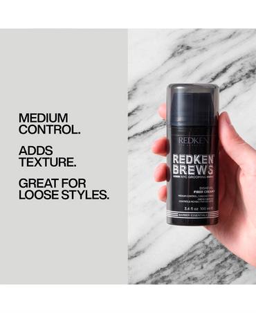 REDKEN BREWS DISHEVEL FIBER CREAM 100 ML. - El Palacio De La Belleza