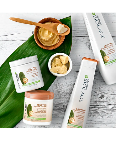 MATRIX BIOLAGE 3 BUTTER CONTROL SYSTEM SHAMPOO 400 ML. (D) - El Palacio De La Belleza