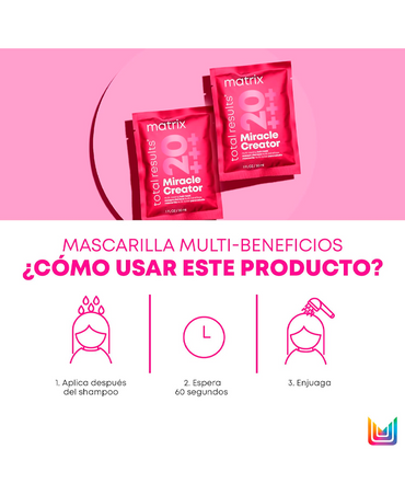 MATRIX TOTAL RESULTS MIRACLE CREATOR MASK 30 ML.