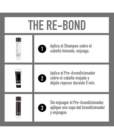 MATRIX TOTAL RESULTS THE RE-BOND 3 CONDITIONER 1 LT.(D) - El Palacio De La Belleza