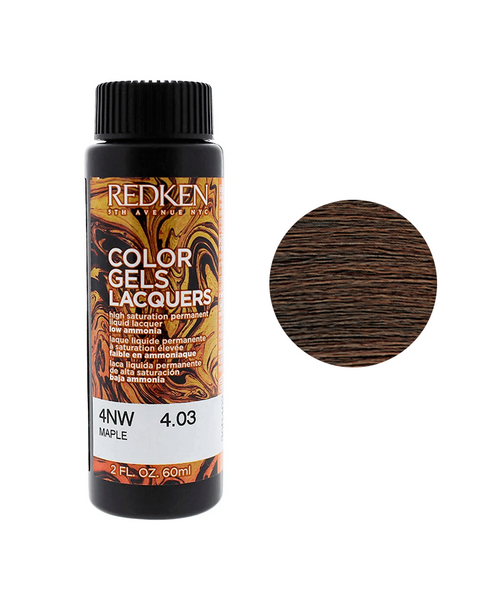 REDKEN COLOR GELS LACQUERS 4NW MAPLE – El Palacio De La Belleza