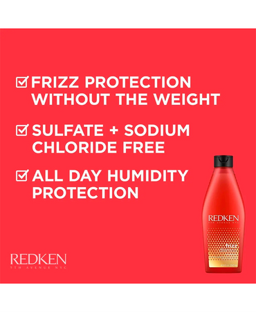 REDKEN FRIZZ DISMISS SHAMPOO 300 ML. - El Palacio De La Belleza
