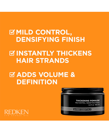 REDKEN BREWS THICKENING POMADE 100 ML. - El Palacio De La Belleza