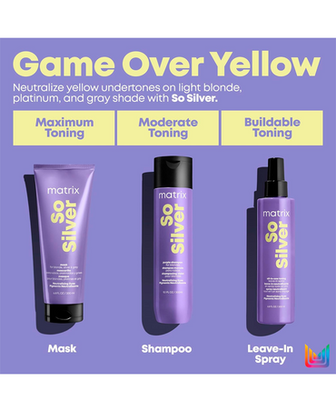 MATRIX TOTAL RESULTS SO SILVER ACONDICIONADOR 1 LT.